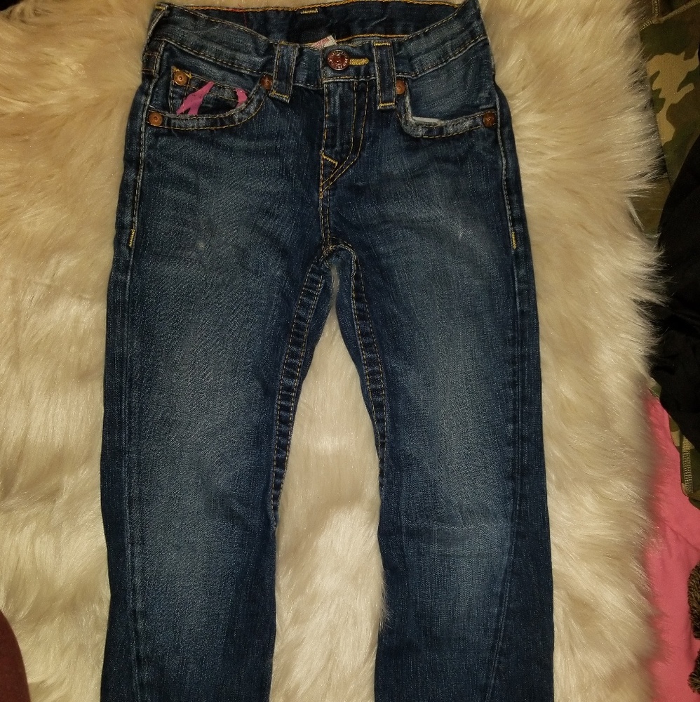 True Religion Painted Jeans